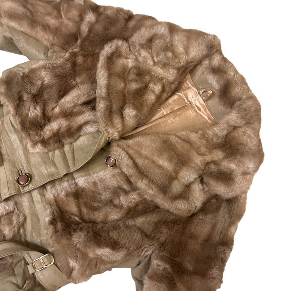 1970's Vintage Faux Fur Coat - Tissavel France - Picture 3 of 14